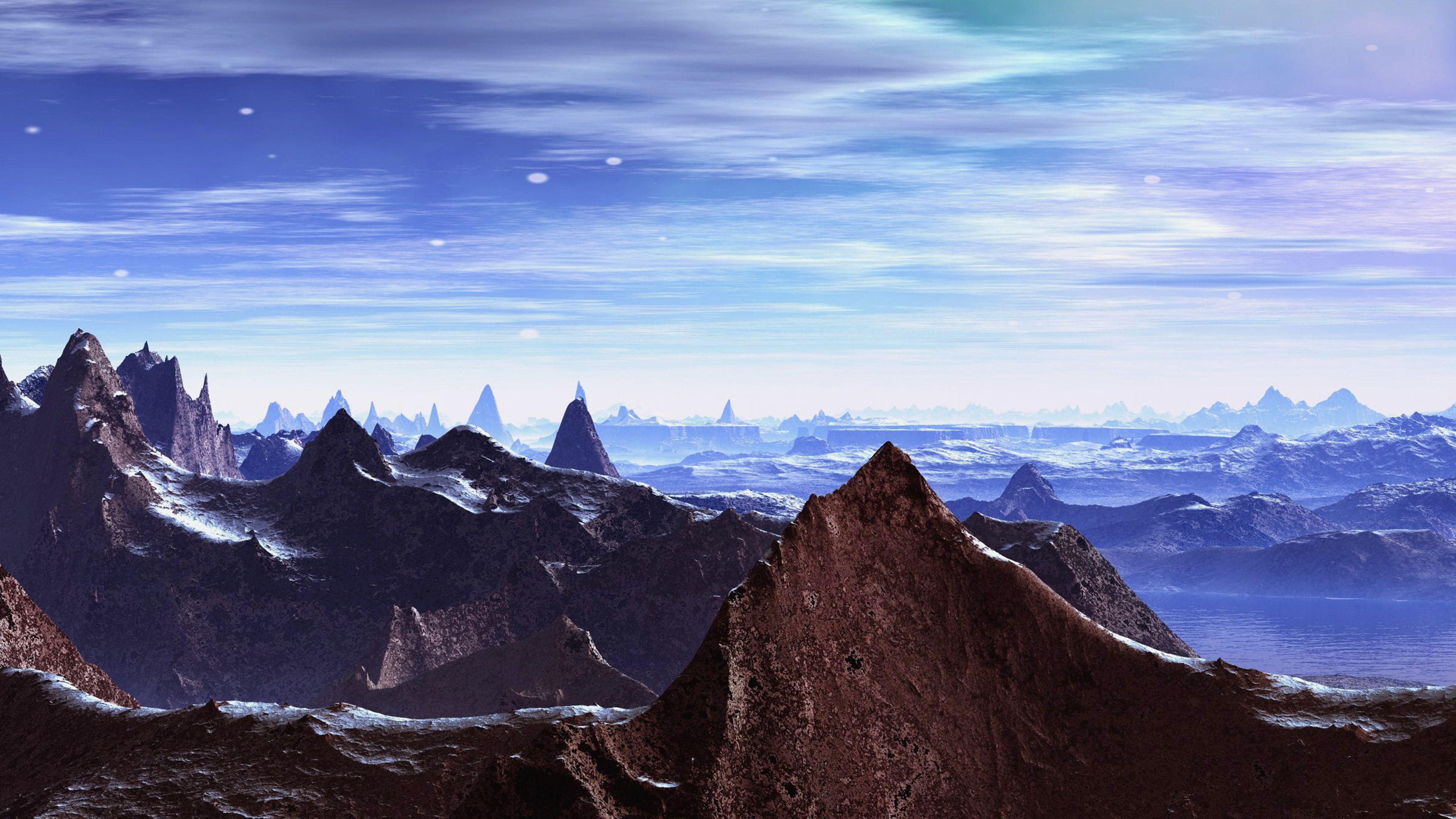 3840x2160 4K SciFi Planet Wallpaper HD