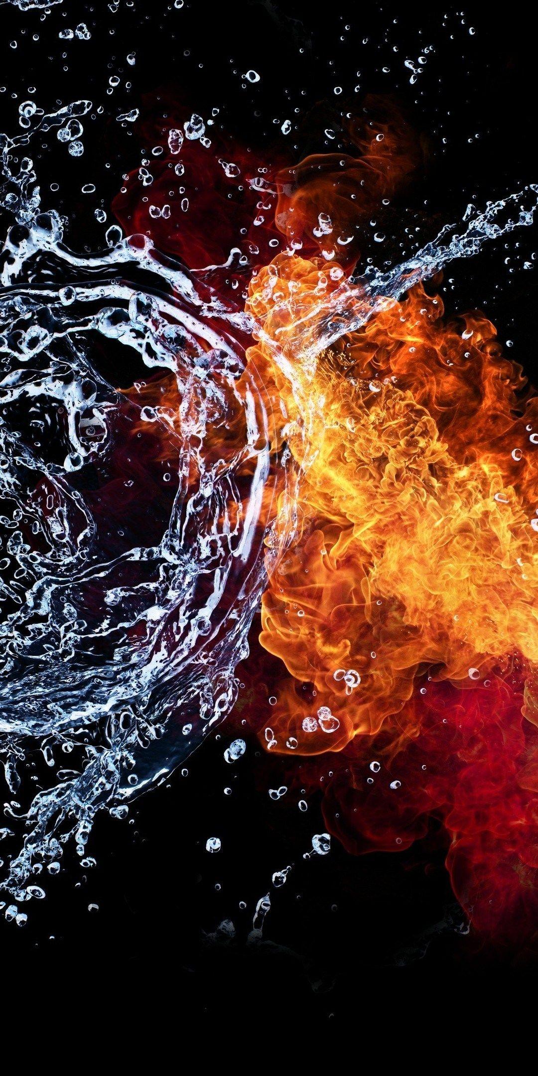 1080x2160 Baptism Of Fire And Water Wallpaper & Background Download