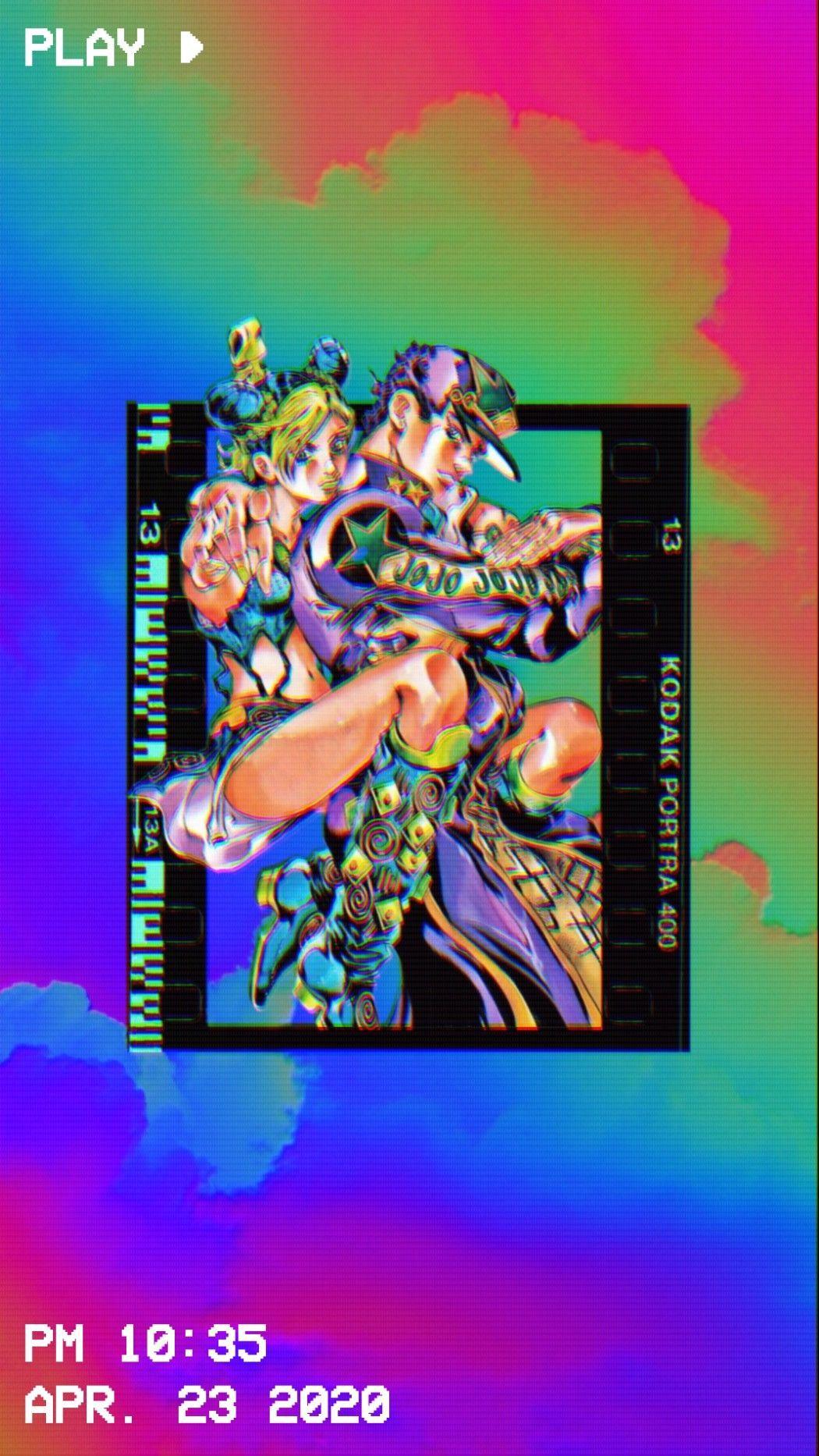 1050x1866 JoJo's Bizarre Adventure Part 6: Stone Ocean [Jolyne & Jotaro] iPhone Wallpaper *aesthetic. Jojos bizarre adventure jotaro, Jojo bizarre, Jojo's bizarre adventure