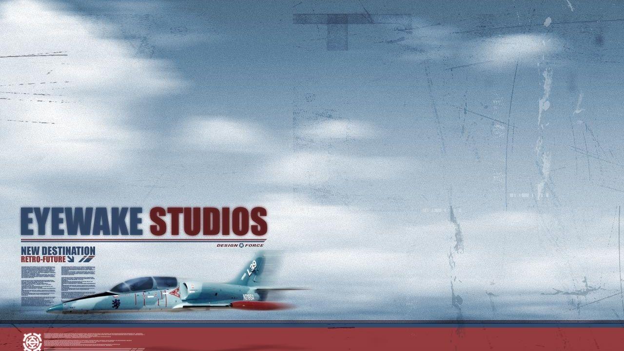 1280x720 Retro future desktop PC and Mac wallpaper