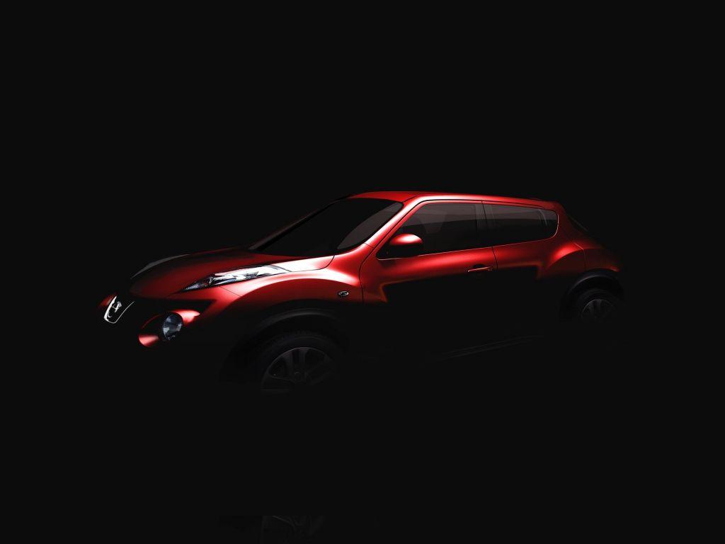 1024x768 Desktop wallpaper nissan juke, red car, portrait, HD image, picture, background, aec541
