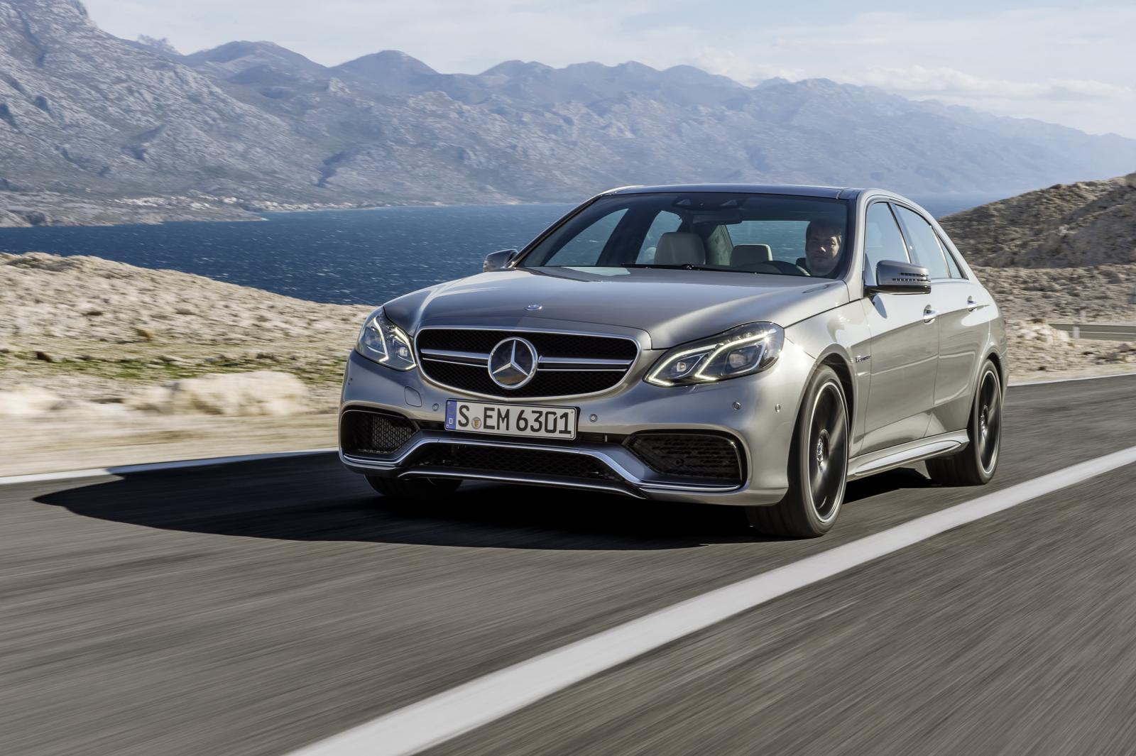 1600x1065 Mercedes E63 AMG wallpaper Power Girl