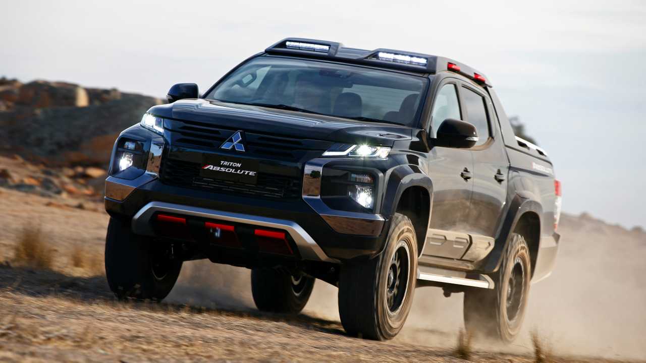 1280x720 Mitsubishi Triton Absolute Debuts As Ford Ranger Raptor Rival