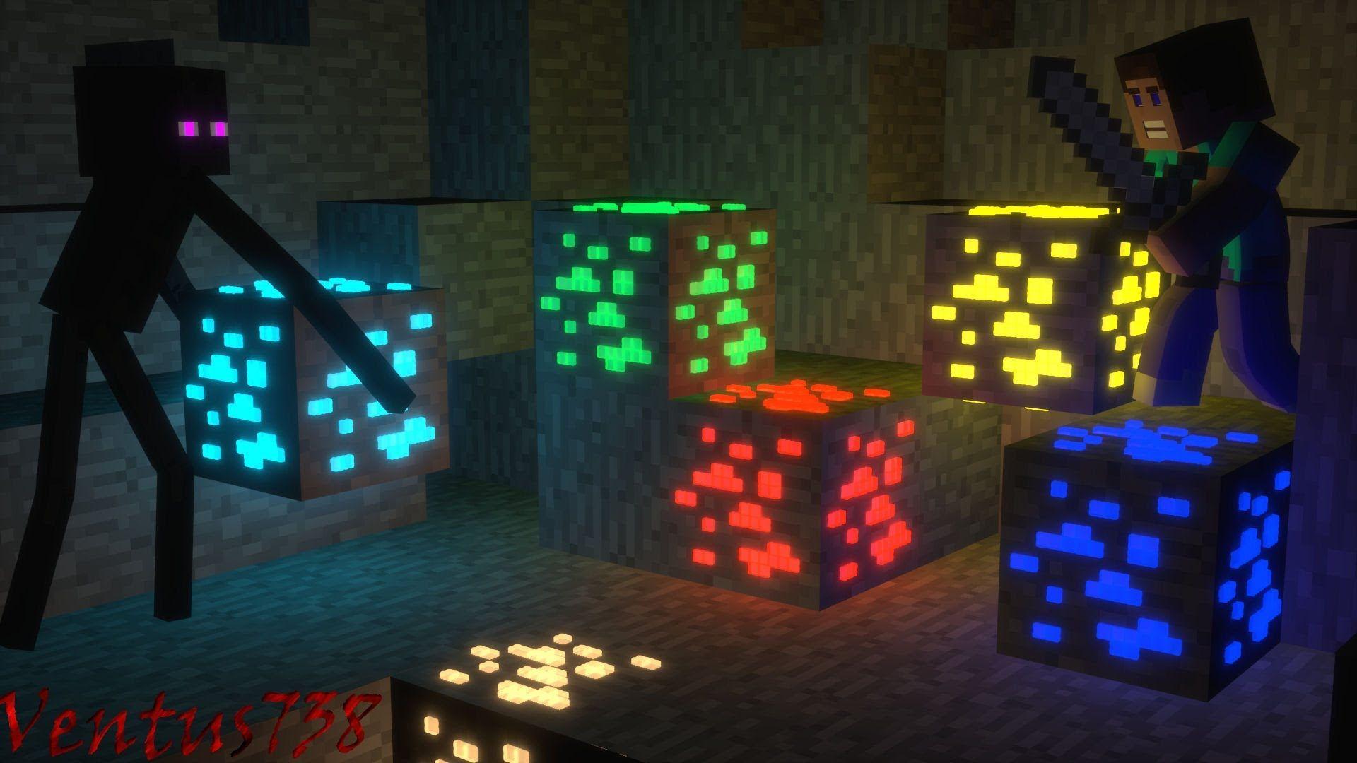 Herobrine Animated Desktop Wallpaper Wallpaper Engine  YouTube