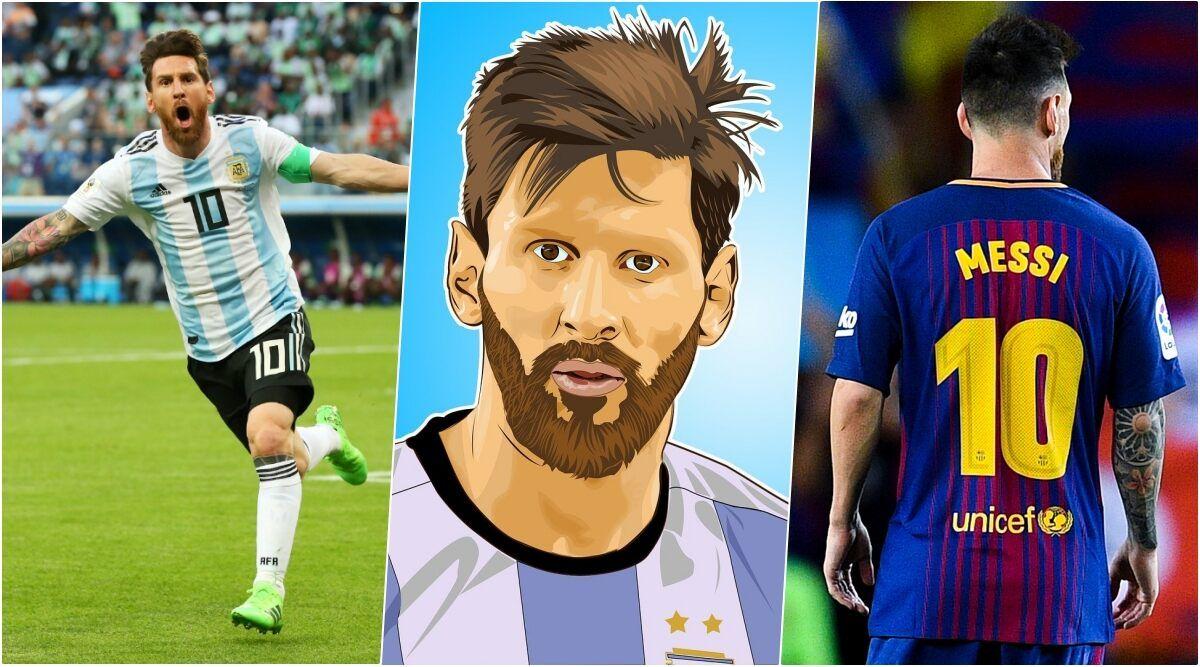 1200x667 Lionel Messi Image & HD Wallpaper For Free Download: Happy Birthday Messi Greetings, HD Photo in Barcelona and Argentina Football Jersey and Positive Messages to Share Online. ⚽ LatestLY