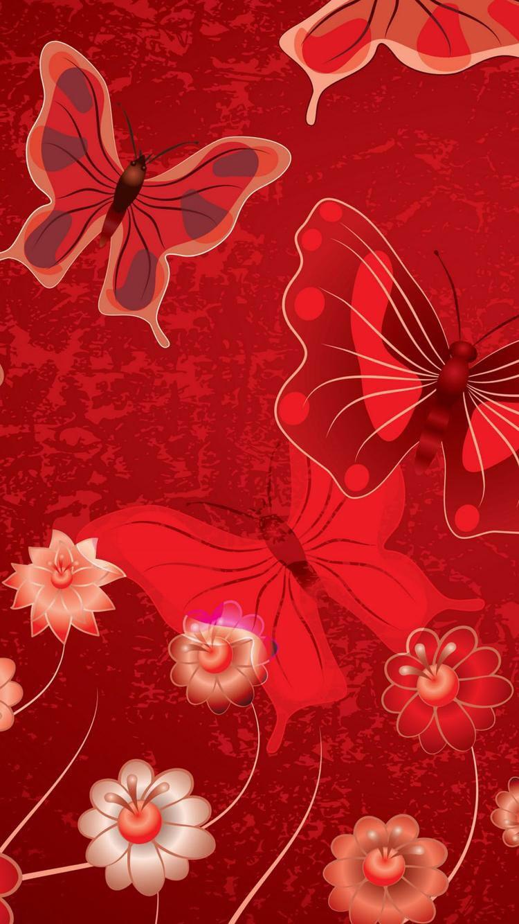 Featured image of post Aesthetic Wallpaper Butterfly Red : Aesthetic butterfly fairy and flower wall stickers living room home decals beauty wallpaper bedroom decoration wall stickers.