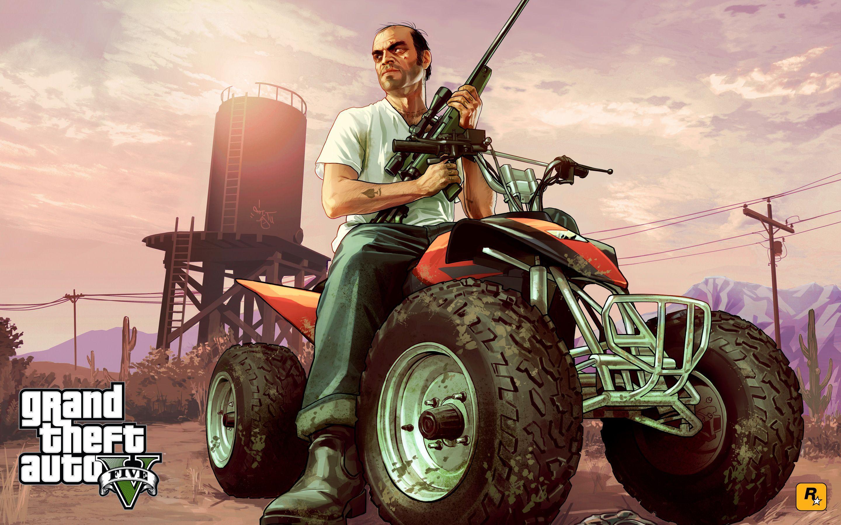2880x1800 Trevor GTA V Desktop Wallpaper