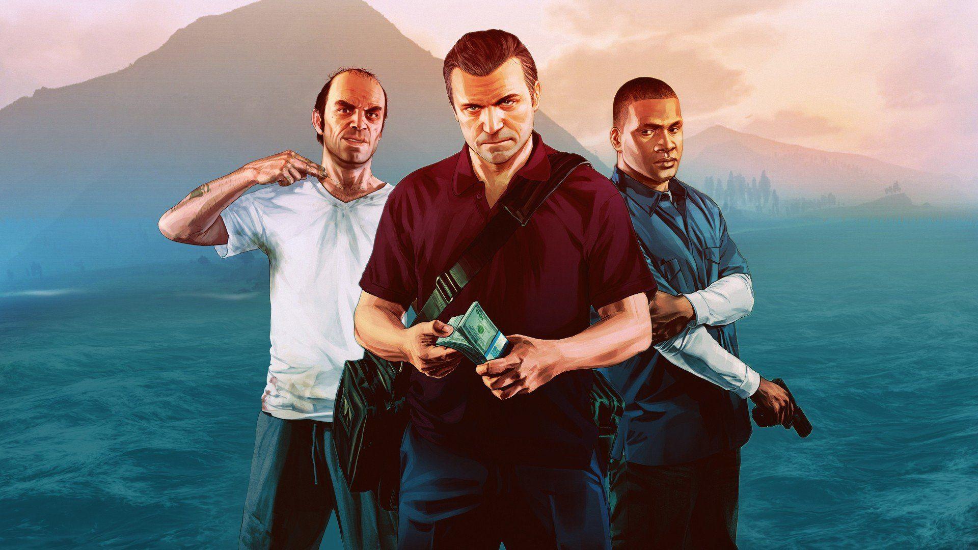 1920x1080 Trevor Philips, Franklin Clinton, Michael De Santa, Grand Theft Auto, Grand Theft Auto V, Video games HD Wallpaper / Desktop and Mobile Image & Photo