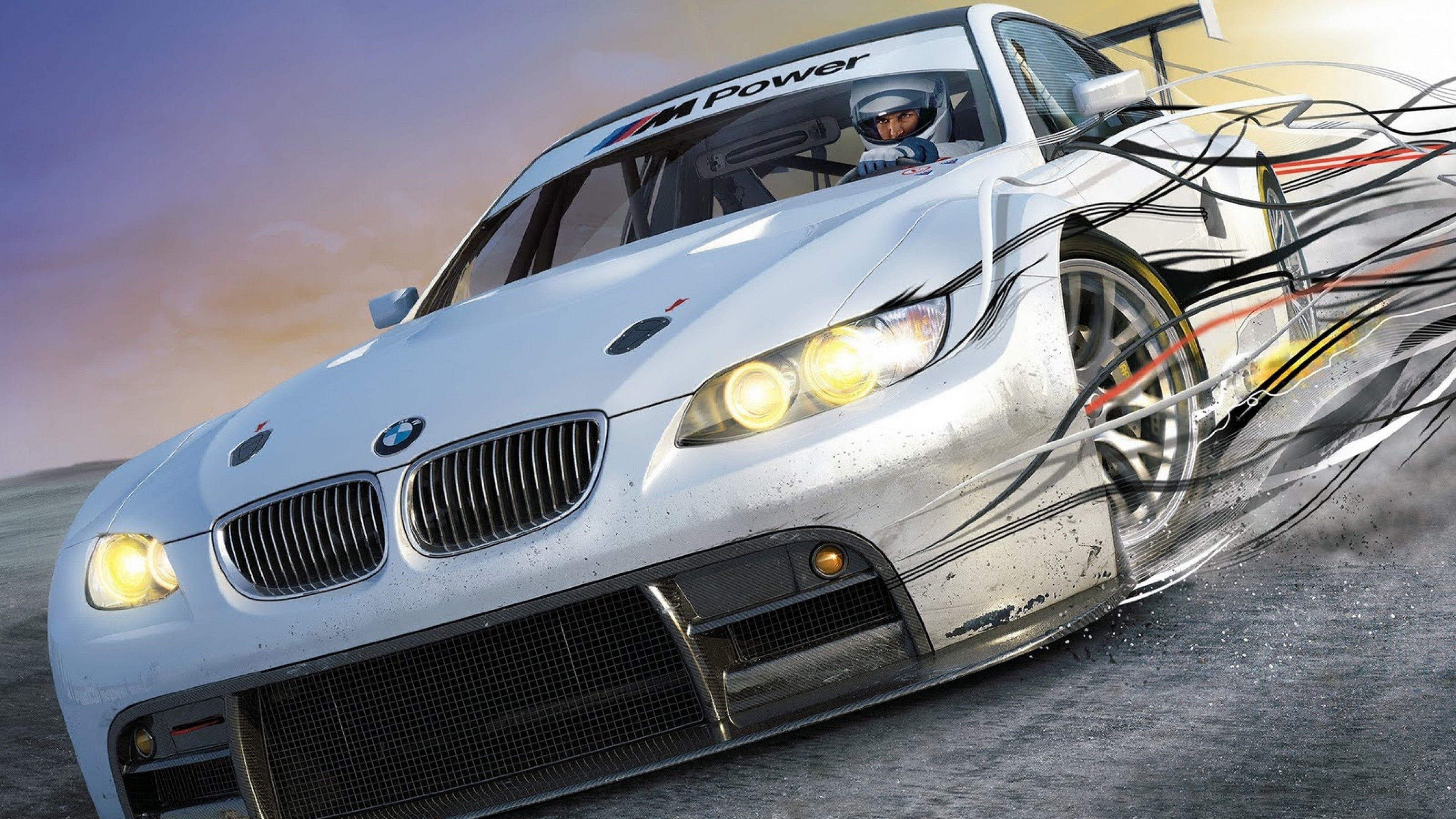 3840x2160 Bmw Drift Car HD Wallpaper for Desktop and Mobiles 4K Ultra HD