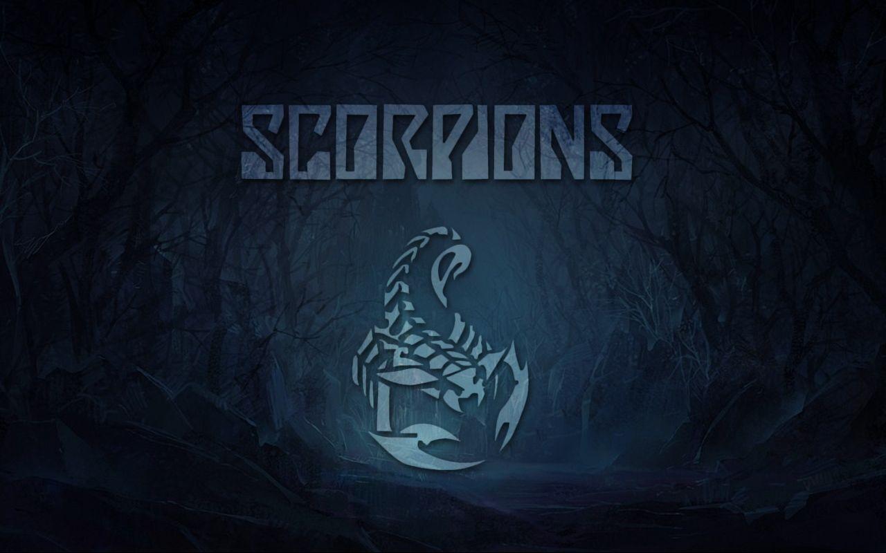 1280x800 Blue Scorpion Wallpaper