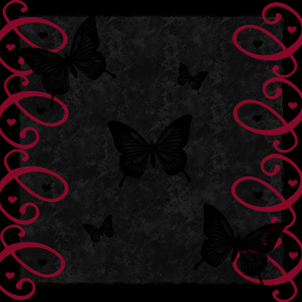 1000x1000 Download Black And Red Butterfly Wallpaper High Resolution Is Cool