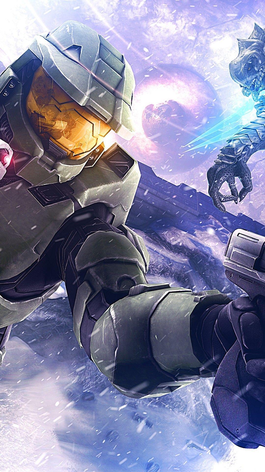 1080x1920 Halo Master Chief, Sci Fi, Artwork, Suit HD Wallpaper