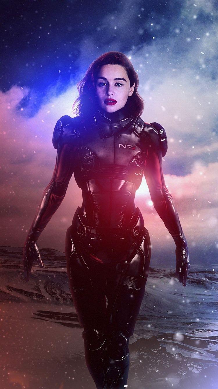 750x1334 Emilia Clarke, Halo 750x1334 IPhone 8 7 6 6S Wallpaper, Background, Picture, Image