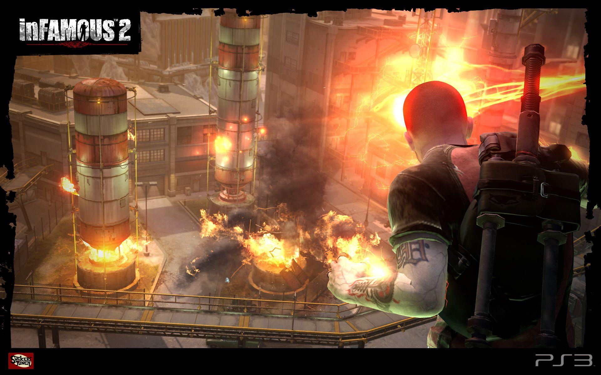 1920x1200 Infamous 2 wallpaper