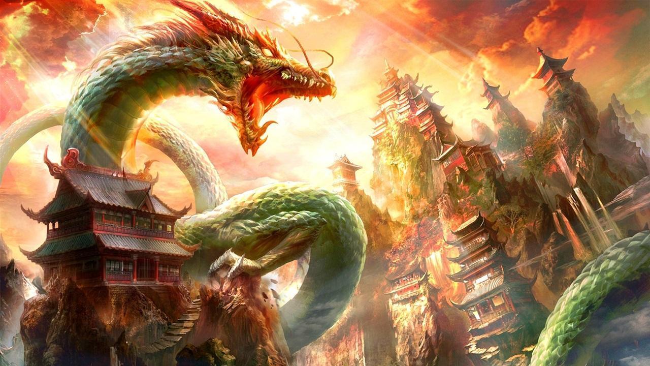 1280x720 Dragon Wallpaper for Android