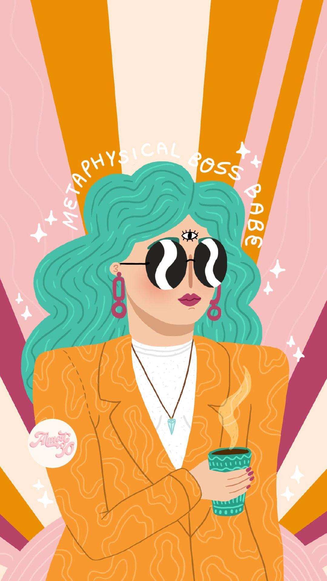 1080x1920 Metaphysical Boss Babe. Phone wallpaper, Shop wallpaper, Wallpaper