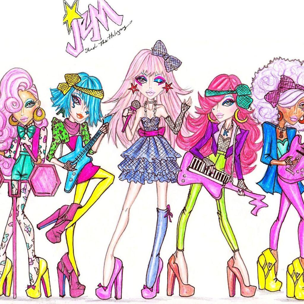 1024x1024 Jem and Holograms Desktop wallpaper 1024x1024