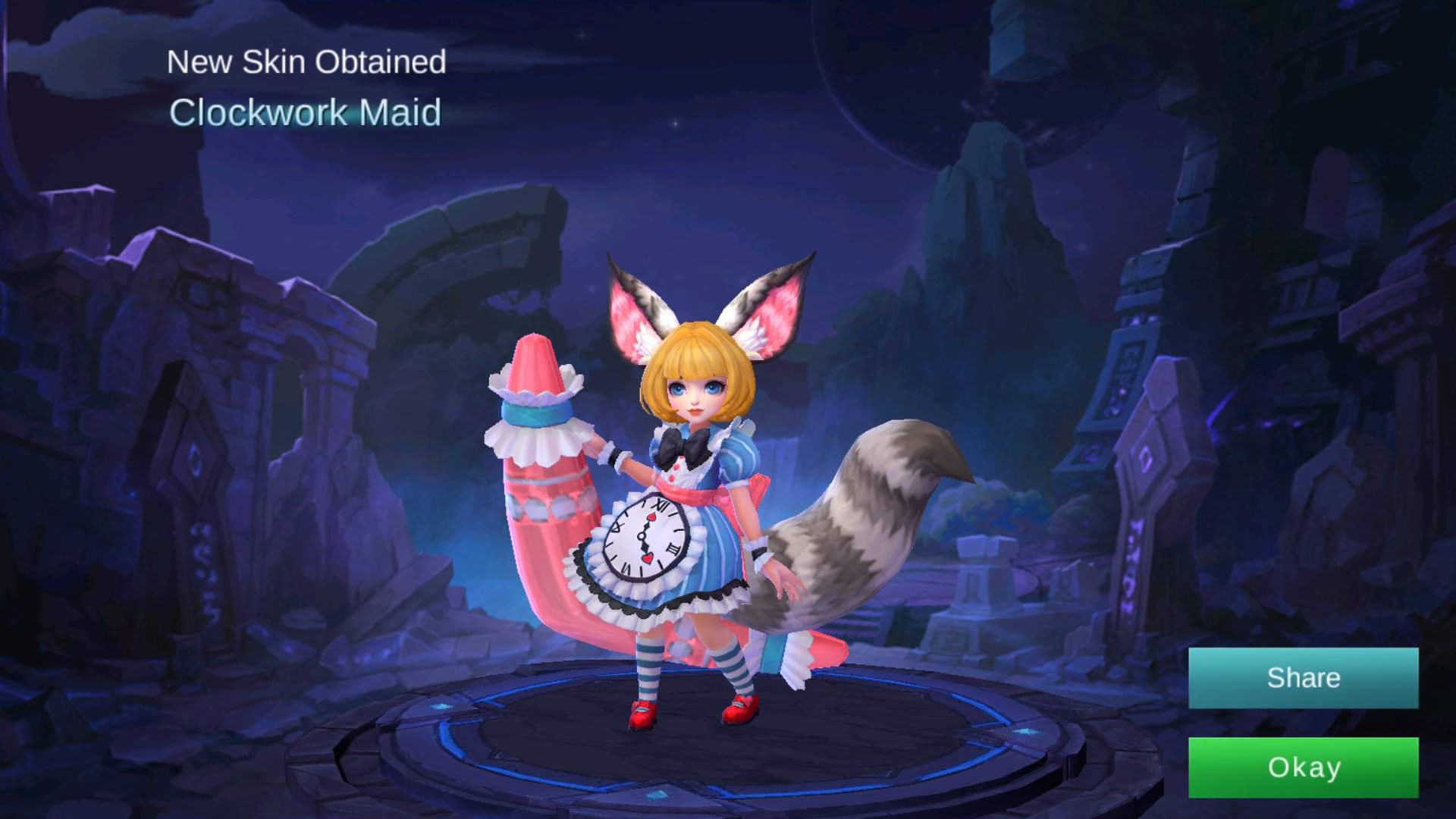 1920x1080 I got nana skin in the lucky spin! FIRST TRY. Mobile Legends Amino Amino