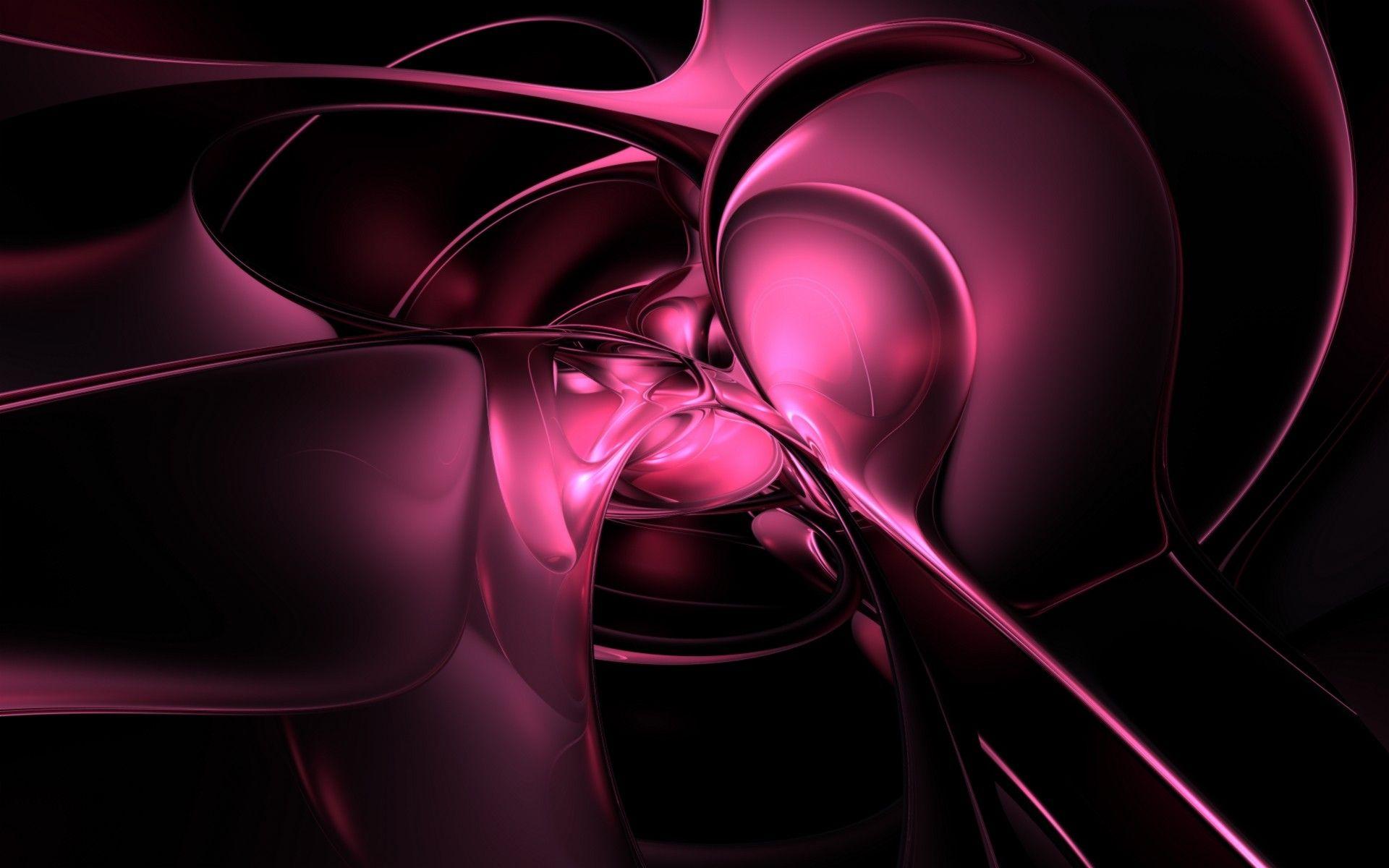 1920x1200 Pink and Black Wallpaper Background