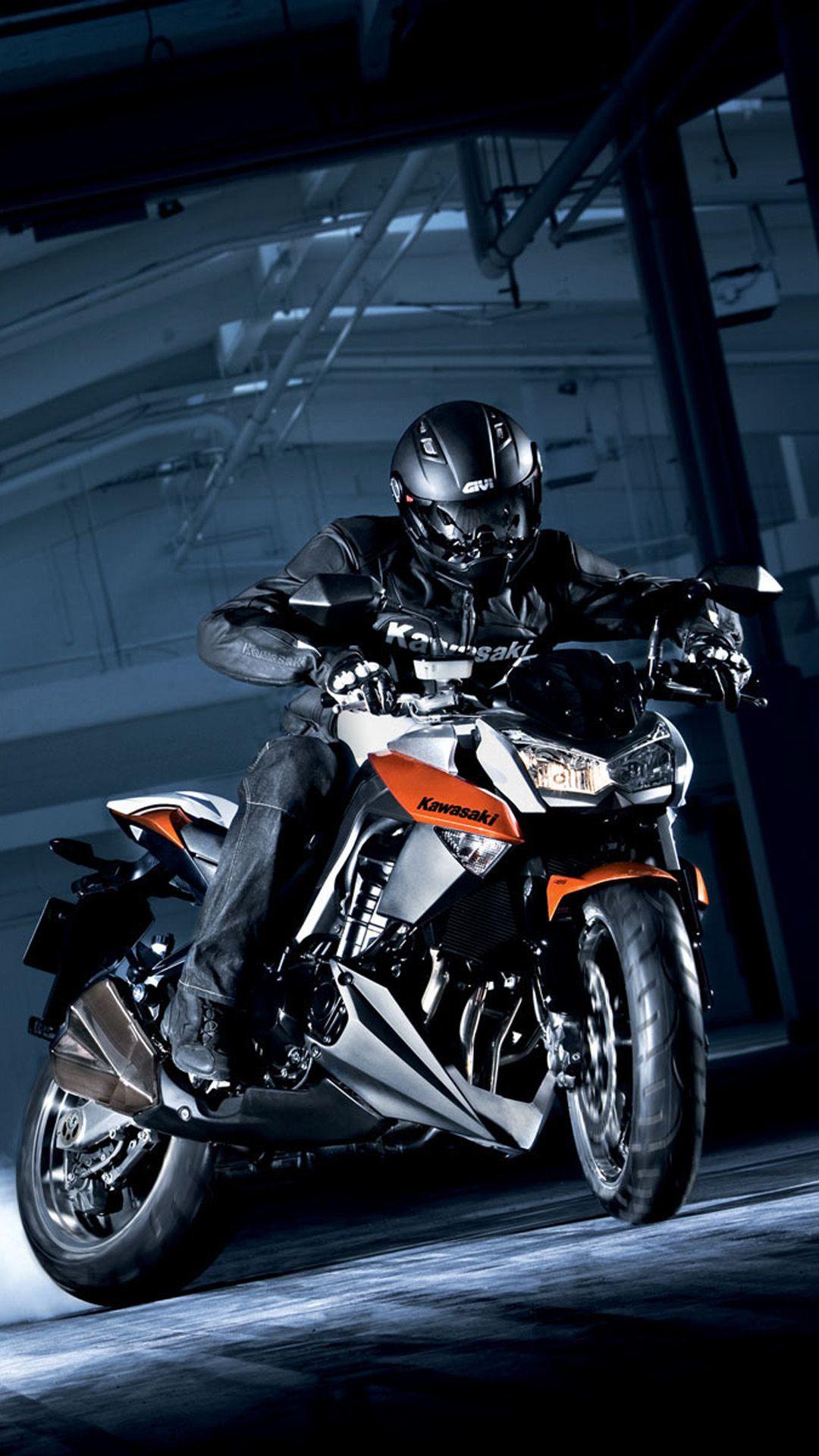 Hình nền Android 1080x1920 Cool Kawasaki Motorcycle - Hình nền Android HD