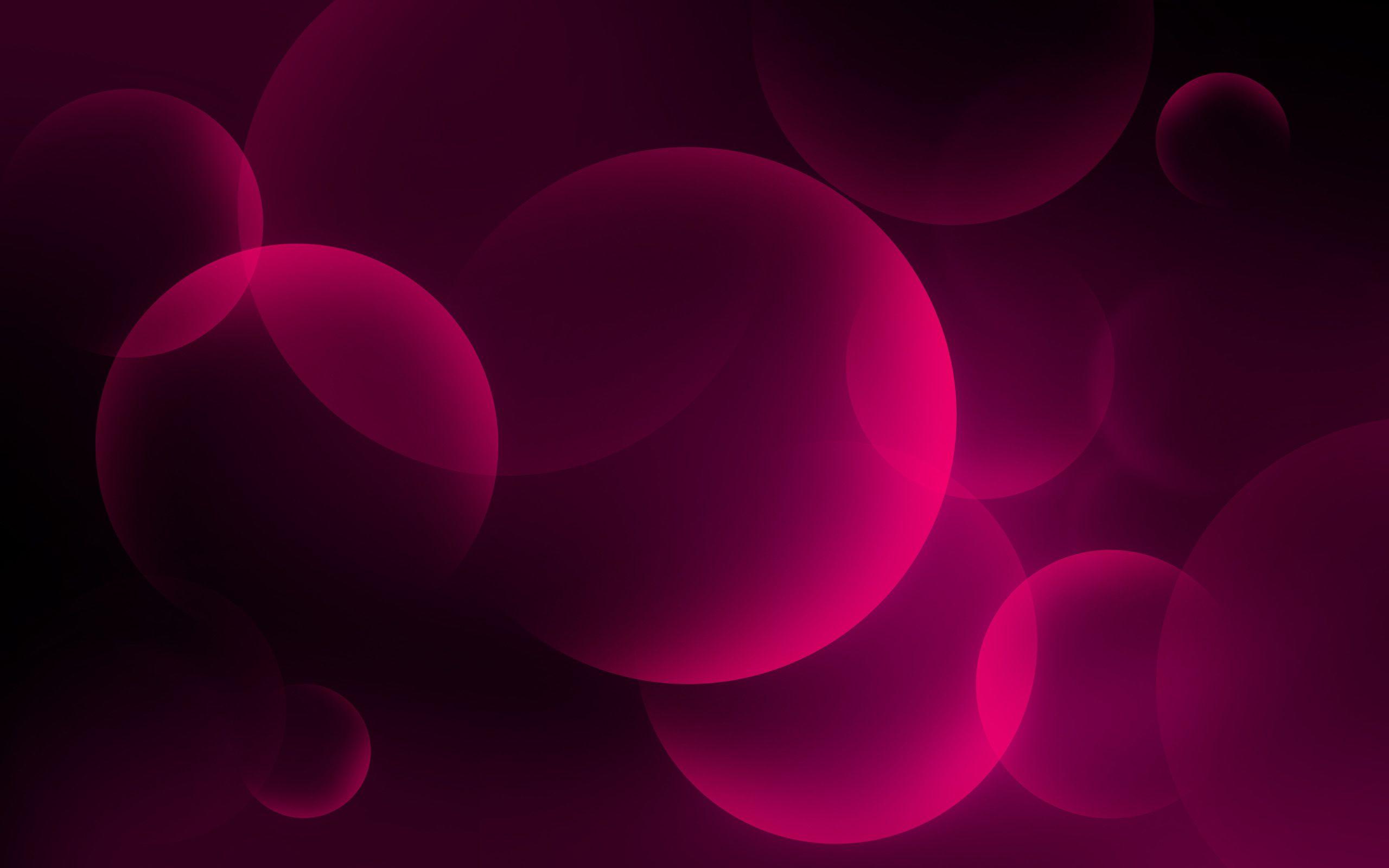 2560x1600 Pink 3D Wallpaper