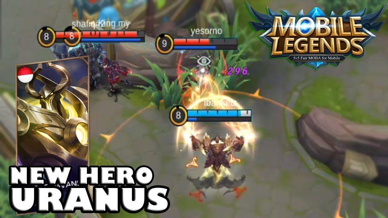 1280x720 New Hero Uranus Mage Tank Super Tebal. Gameplay Mobile Legends. Mobile legends, Mage tank, Legend