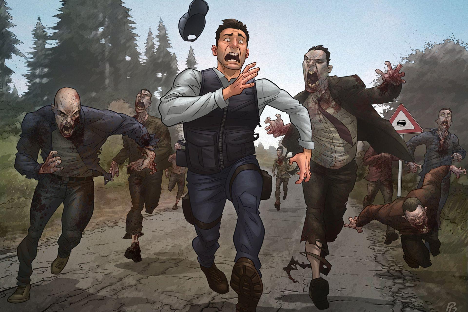 1920x1280 Road, zombie wallpaper and image, picture, photo