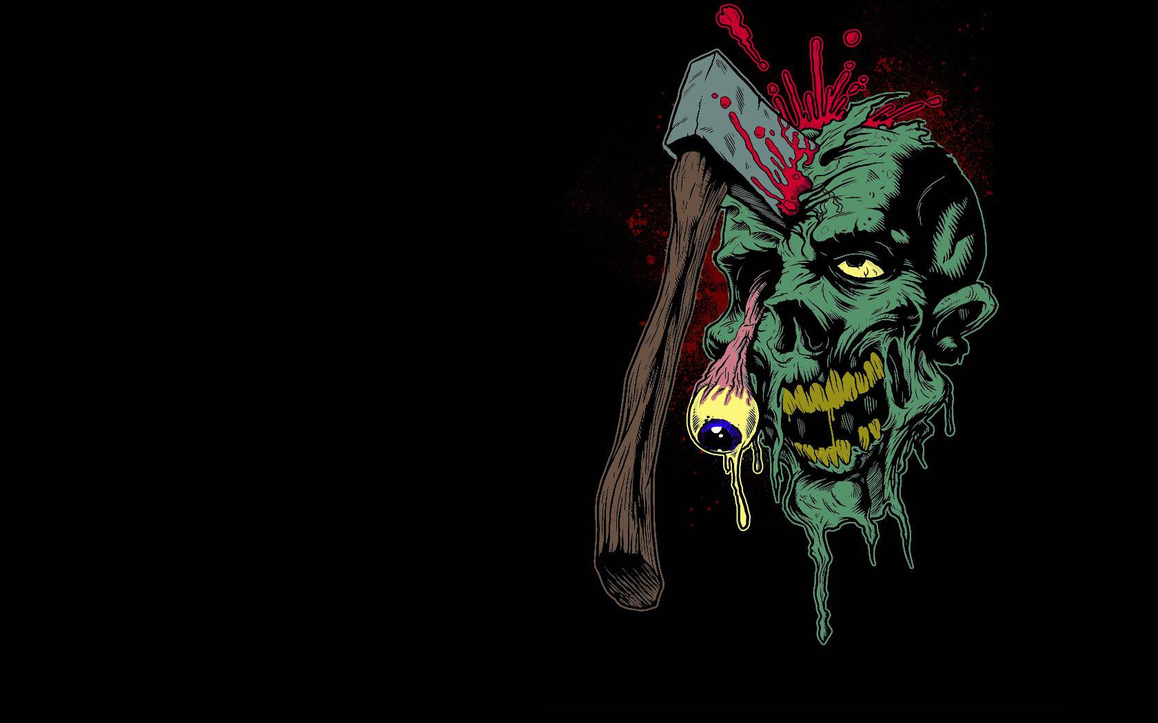 1680x1050 Wallpaper Zombie HD