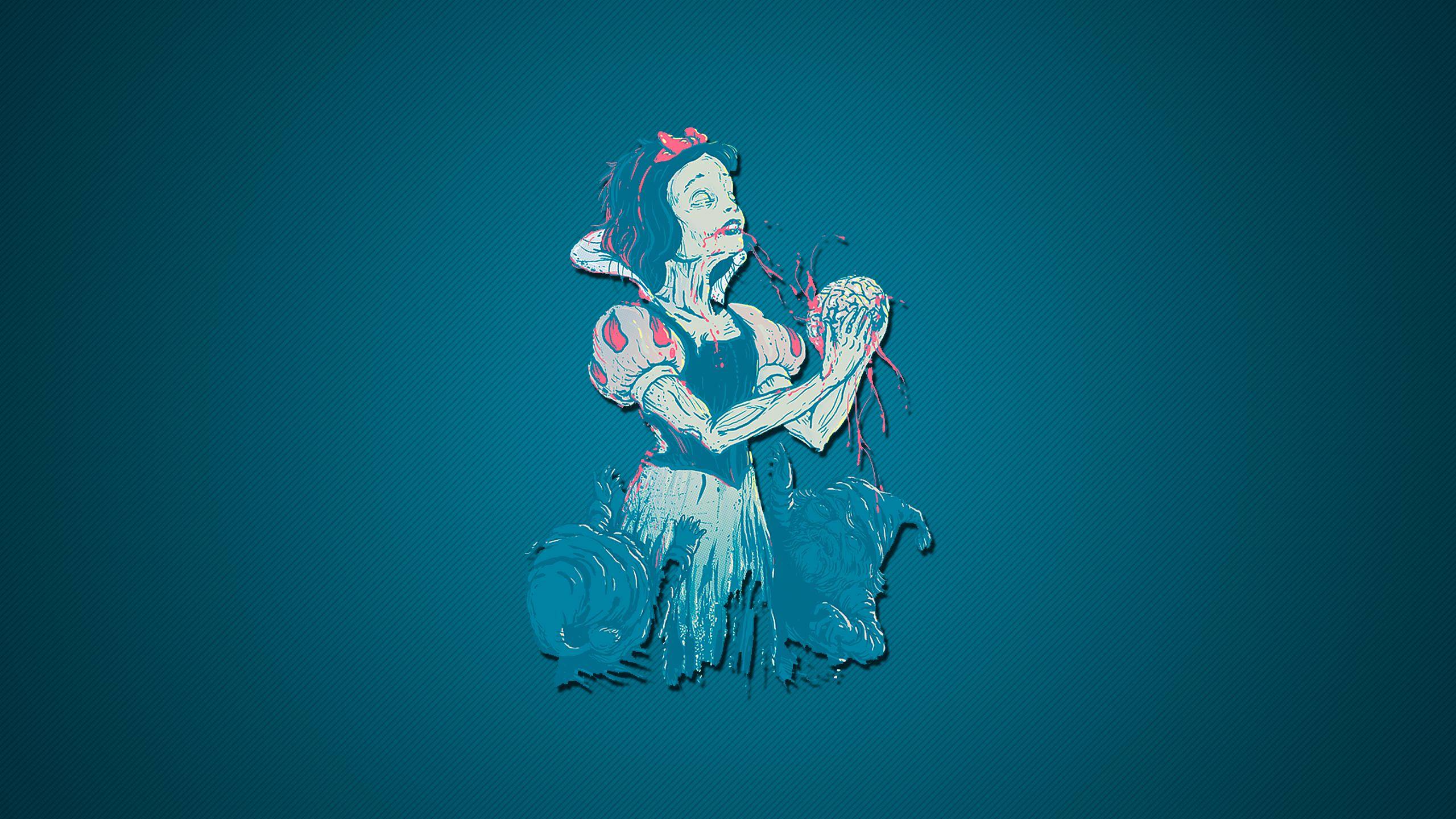 2560x1440 White Zombie Wallpaper. Snow White Wallpaper, White Wallpaper and Pink White Wallpaper
