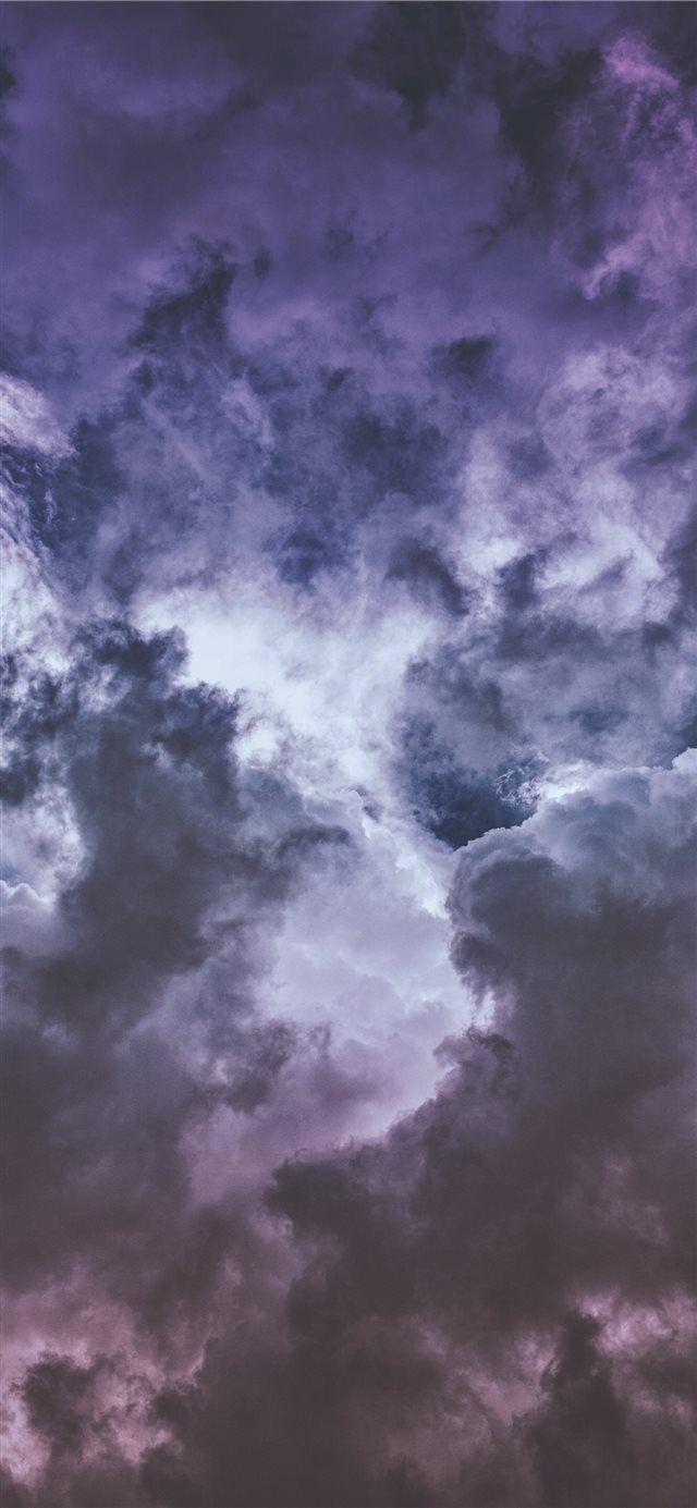 Purple Cloud iPhone Wallpapers Top Free Purple Cloud iPhone