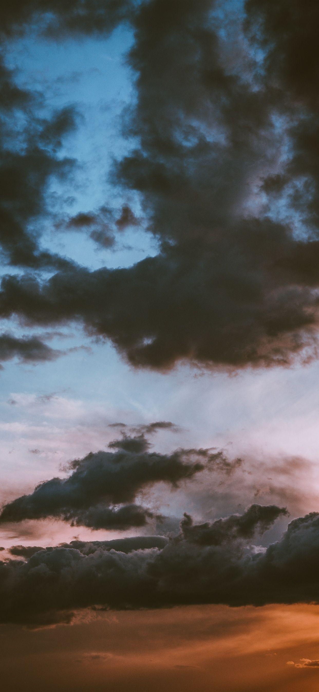 1242x2688 Sky, sunset, clouds iPhone XS Max, X 3GS wallpaper download
