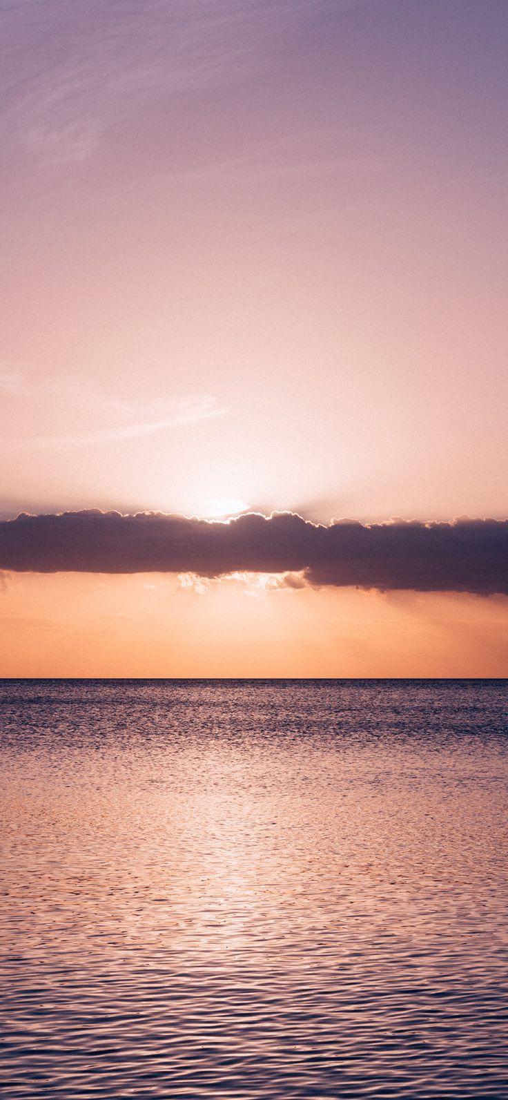 736x1593 iPhone X wallpaper : sunset cloud sea beach ocean nature via iPhoneXpapers.com Wallpaper Wallpaper Magazine Your daily source of best wallpaper around the world