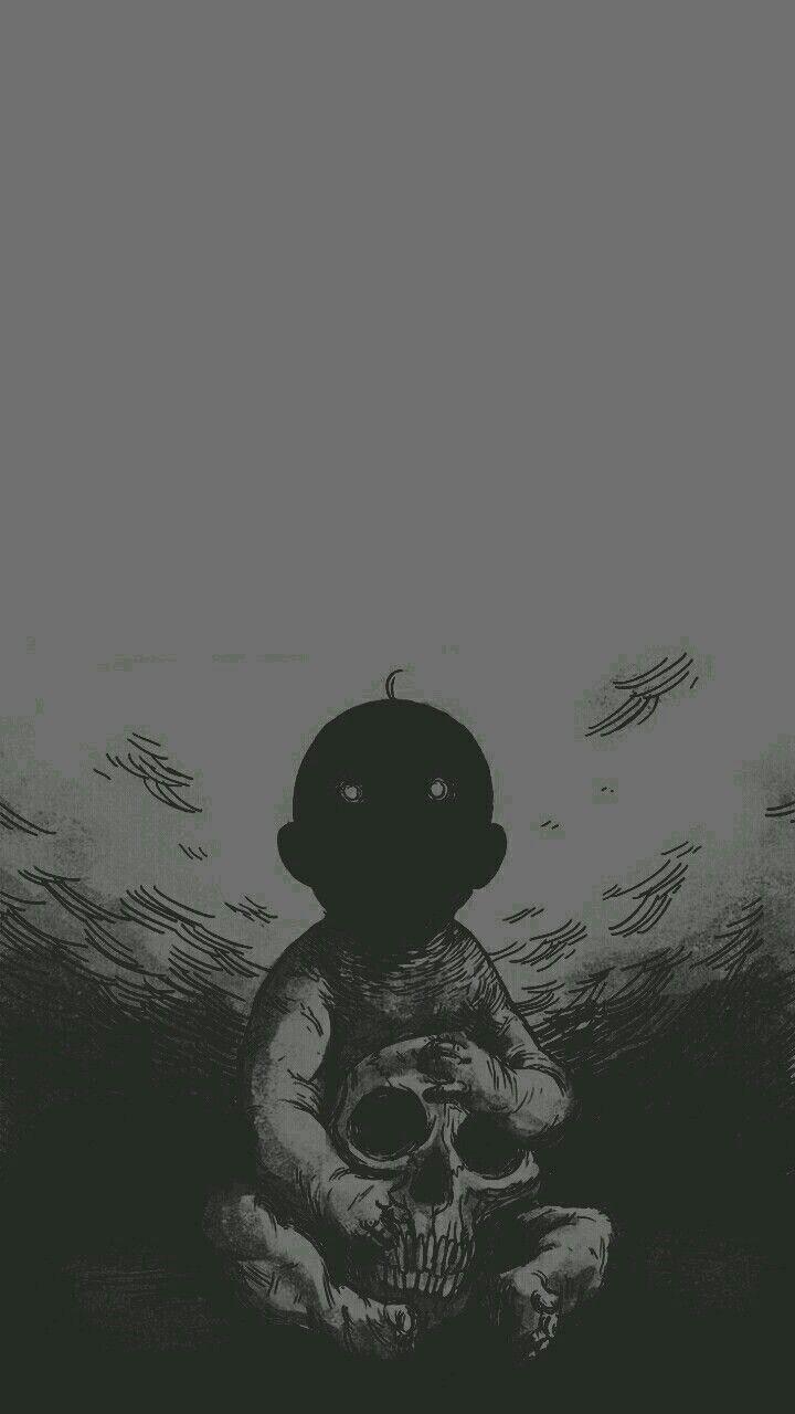 720x1280 dark art. Skull wallpaper, Dark wallpaper, Dark art