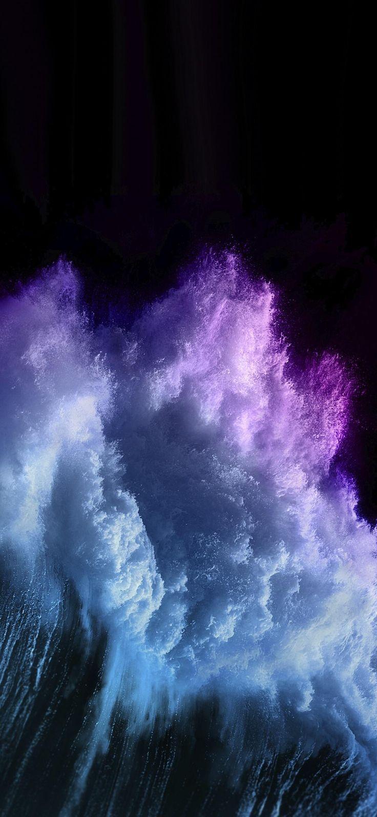 736x1594 Wave Wallpaper iPhone