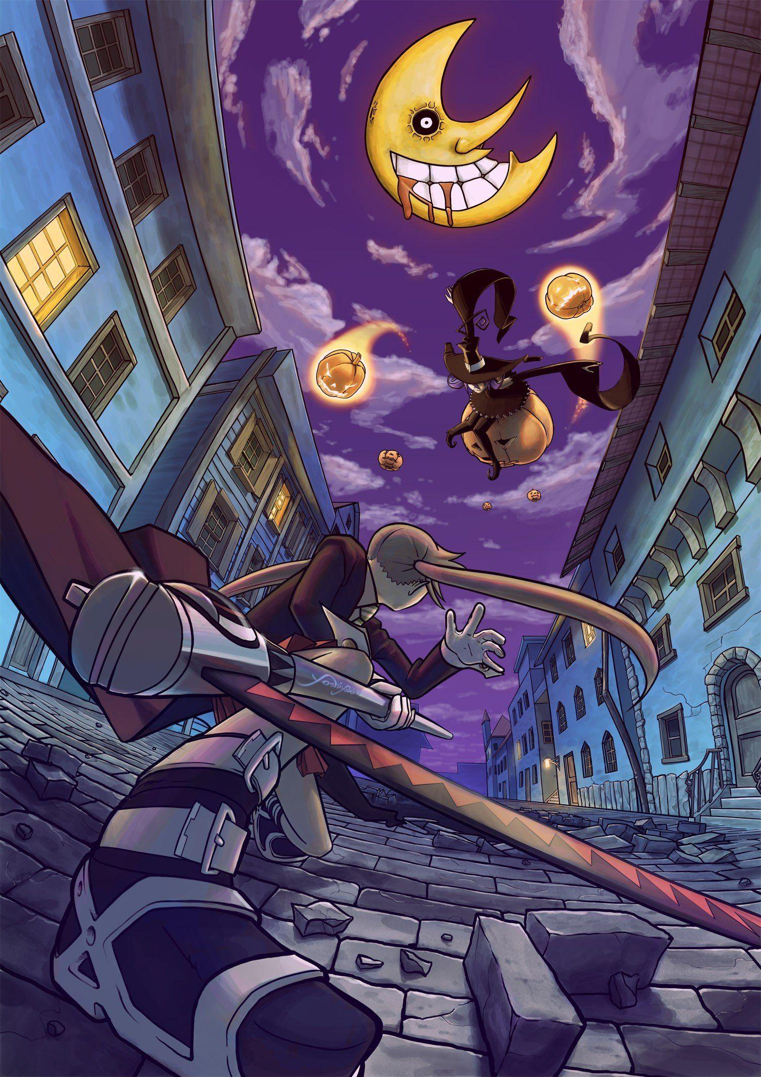 1500x2121 soul, Eater, Blair, Albarn, Maka, Versus, Sorcerer, Anime, Manga Wallpaper HD / Desktop and Mobile Background