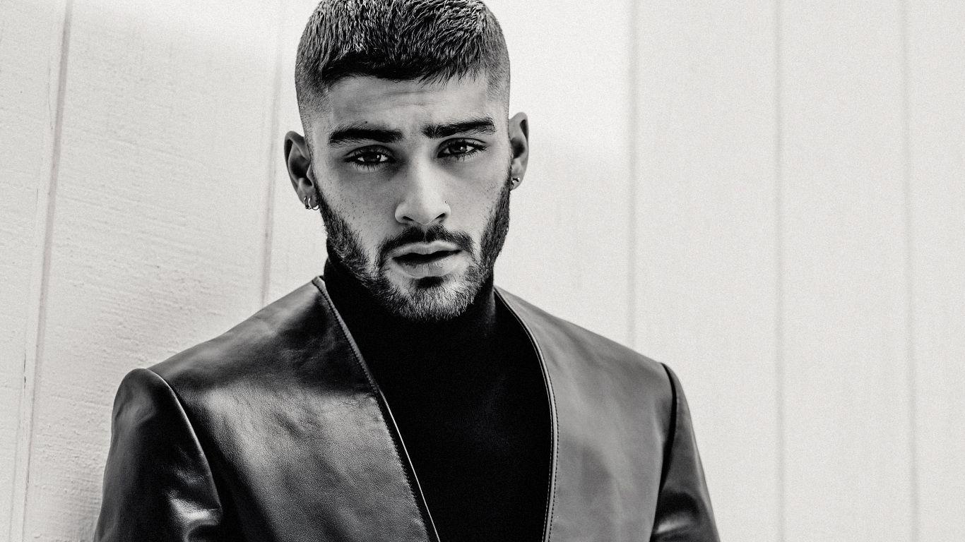 1366x768 Zayn Malik 2018 Monochrome 1366x768 Resolution Wallpaper, HD Music 4K Wallpaper, Image, Photo and Background