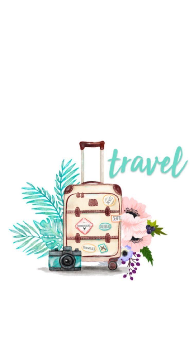 750x1333 Monday's. iPhone wallpaper travel, Travel drawing, Travel wallpaper