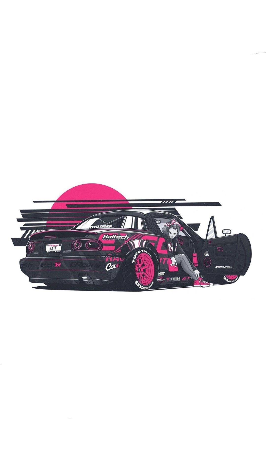 1080x1920 vectorart #car. Car wallpaper, Super cars, Motorcycle wallpaper