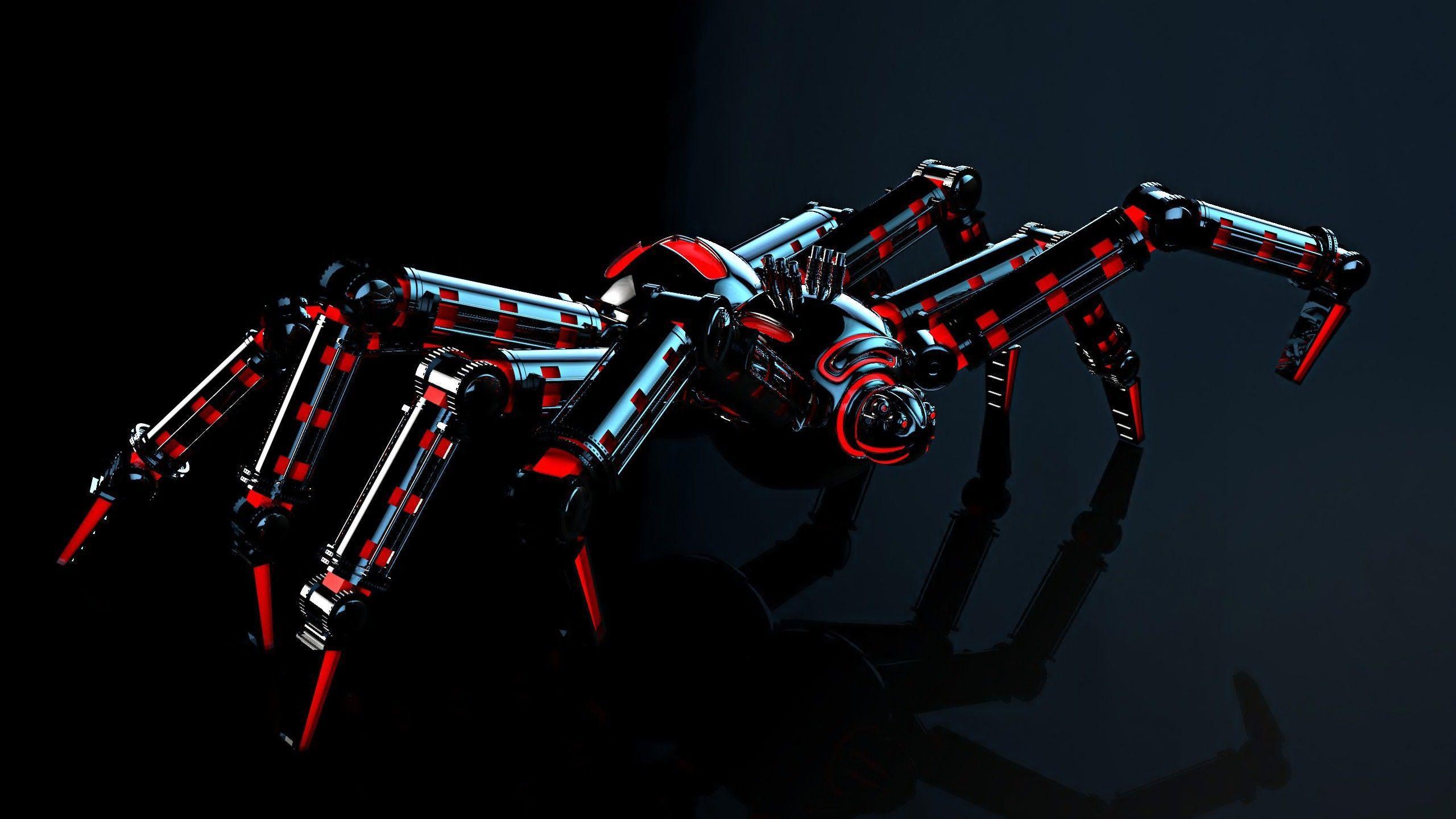 2560x1440 Scary Spider