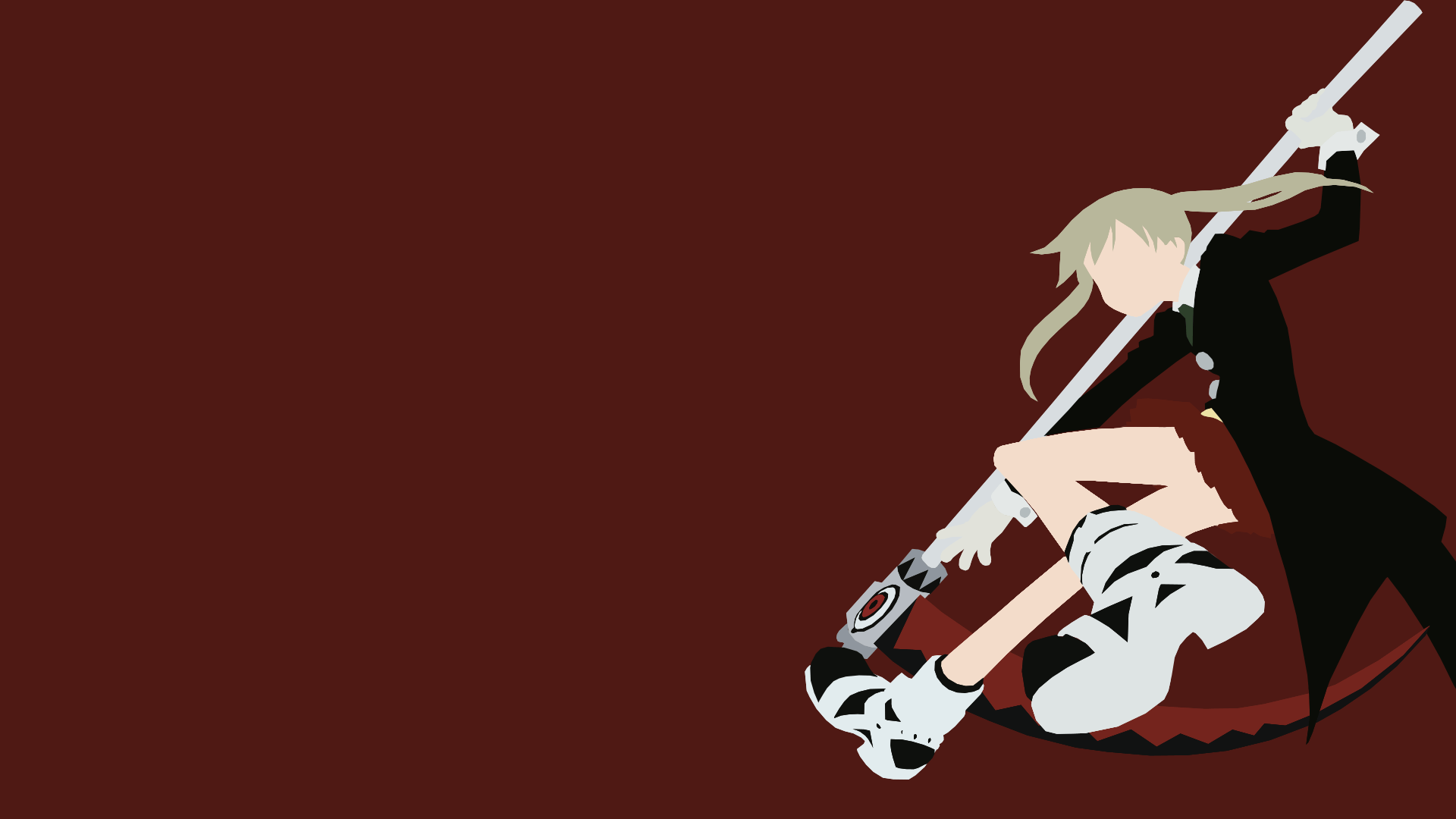 1920x1080 Maka Albarn Vector Minimalism