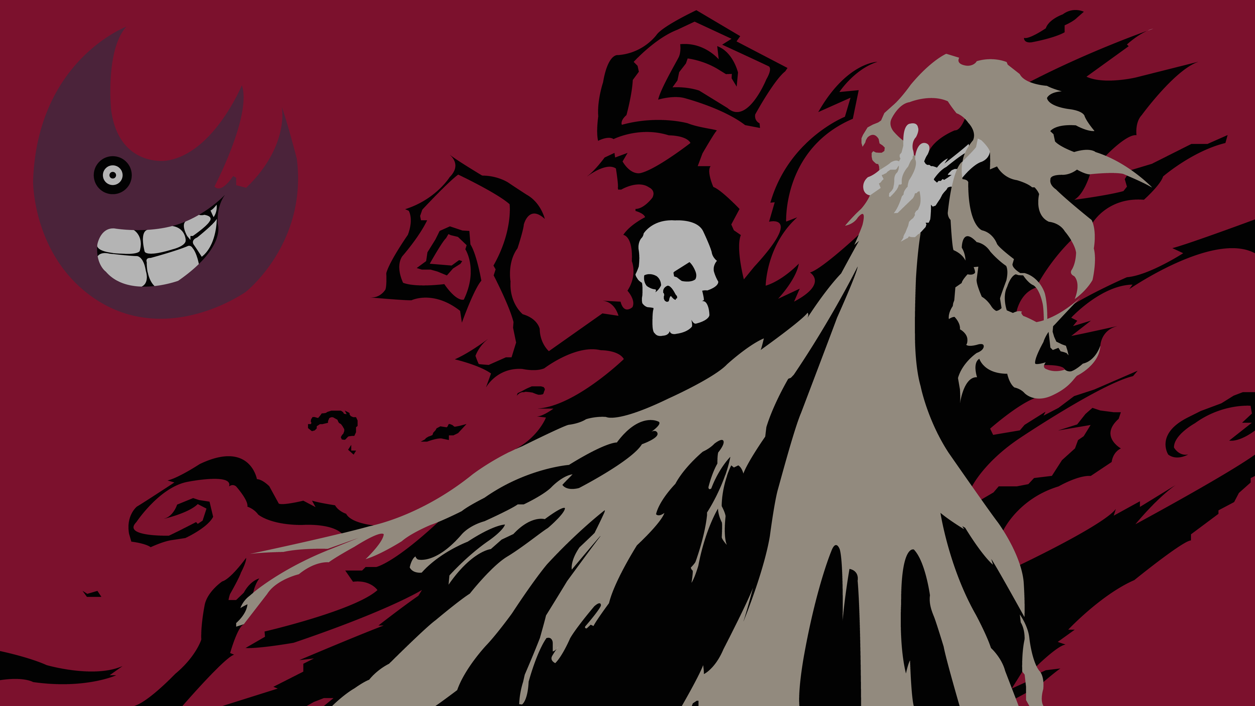 4000x2250 Minimalist Lord Death (4000x2250) Soul Eater