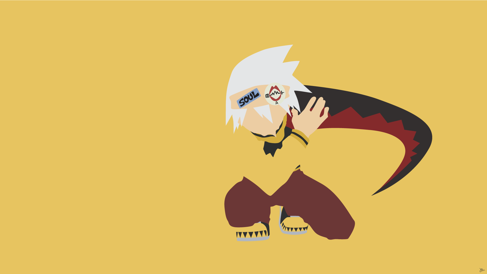 1920x1080 Soul_evans__soul_eater__minimalist_wallpaper_by_greenmapple17 D7vwb6m.png (1920×1080). Anime Soul, Soul Eater, Soul Eater Stein