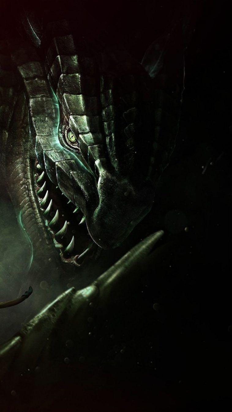 758x1348 Wallpaper Dragon iPhone
