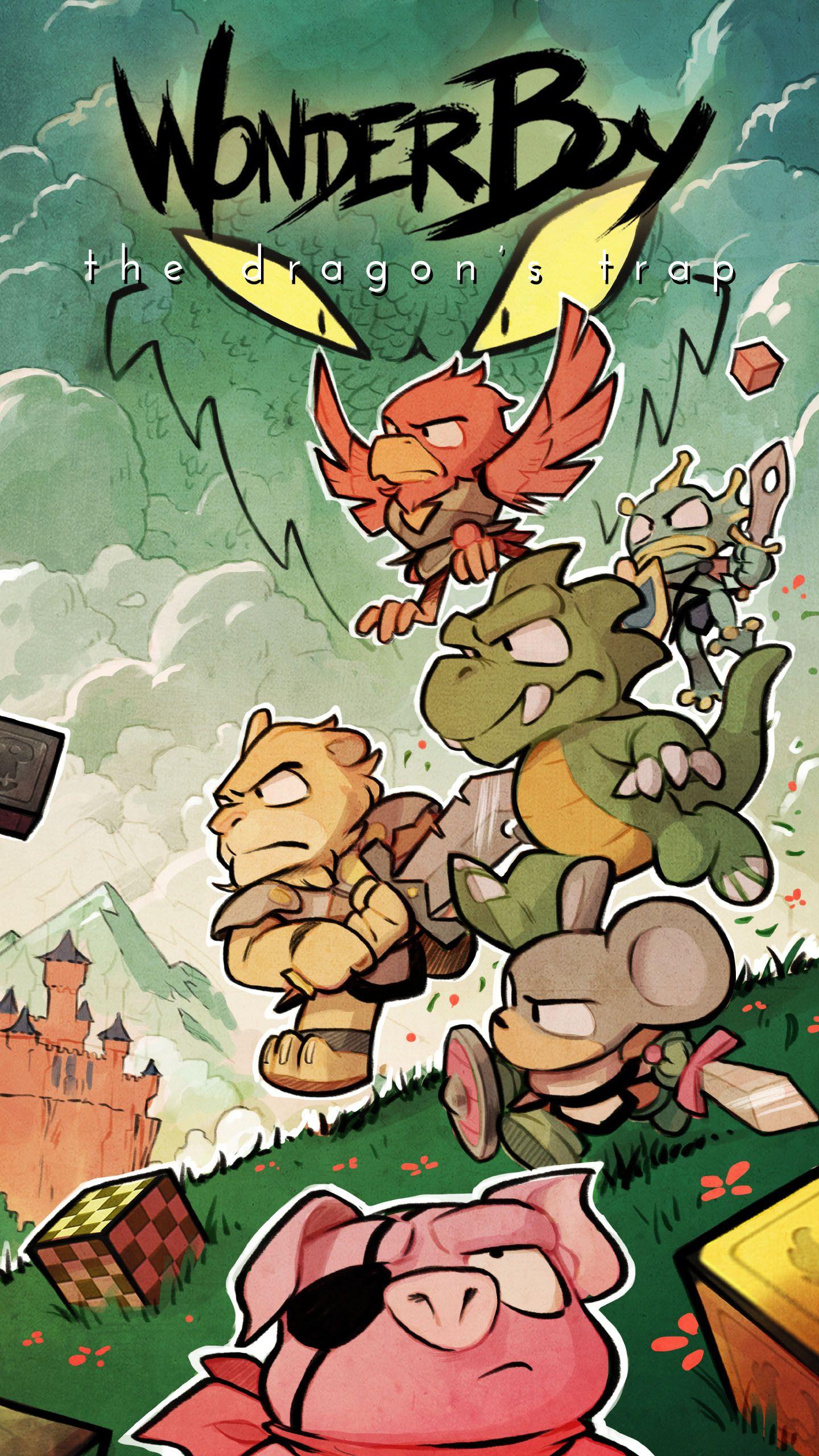 1440x2560 Mobile Wallpaper! · Wonder Boy: The Dragon's Trap Blog