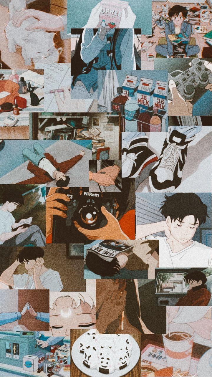 720x1280 image about collages. See more about aesthetic, wallpaper and Collage