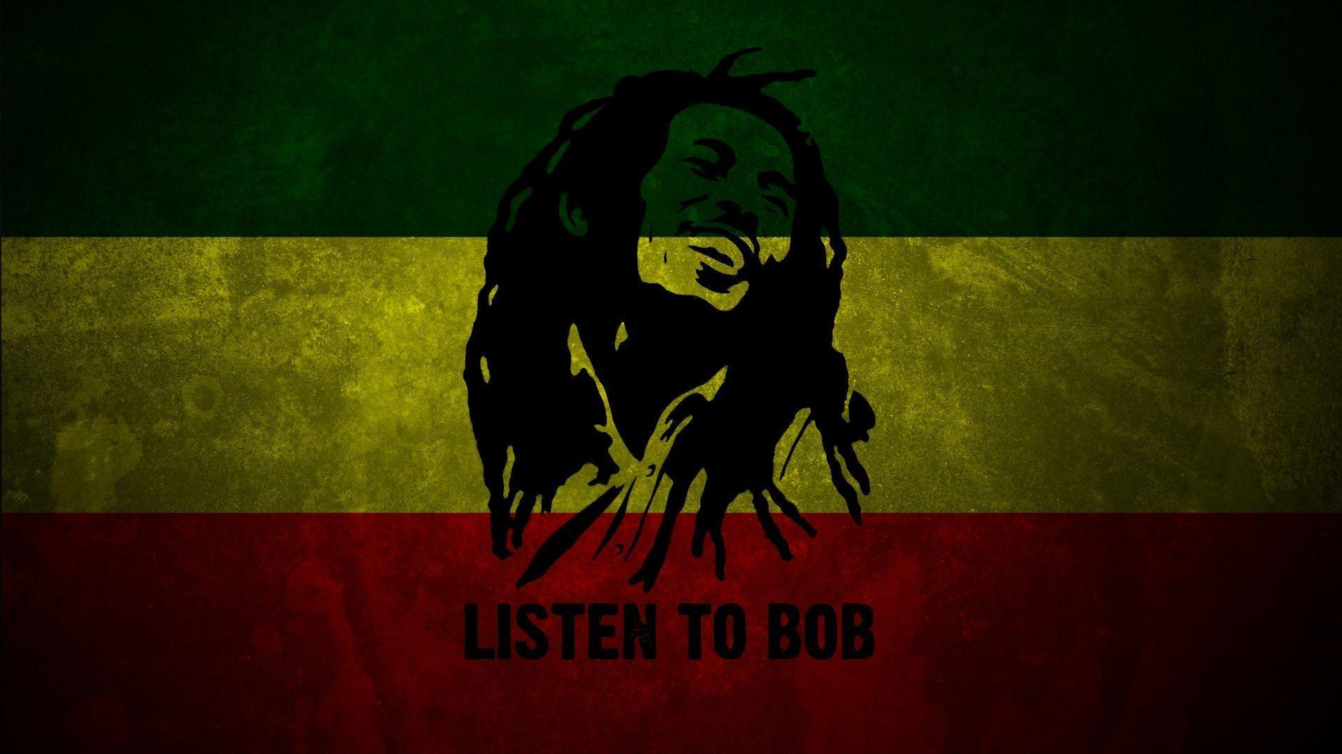 1920x1080 Reggae Hình nền HD.  Bob marley, Bob marley art, Bob marley picture