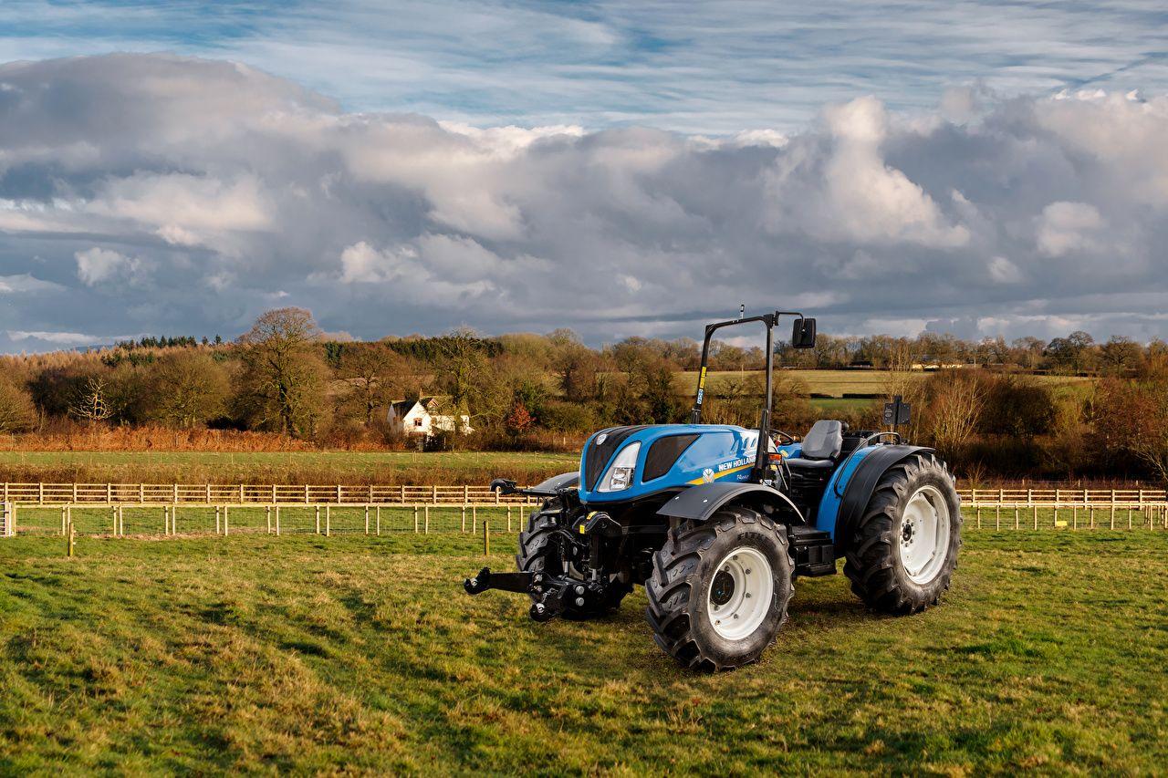 1280x853 Photos Tractor 2017 New Holland T4.100 LP Fields
