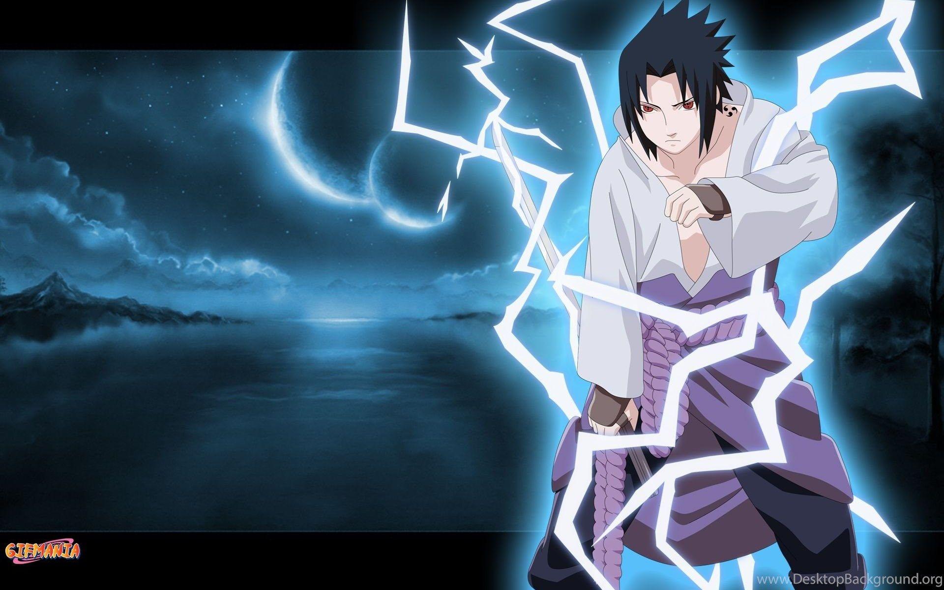 1920x1200 Sasuke Uchiha Shippuden Chidori Wallpaper. Desktop Background