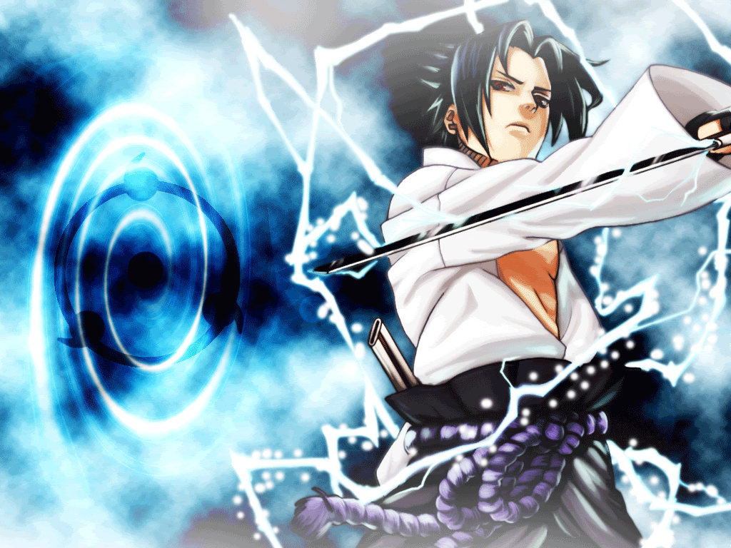 1024x768 Sasuke Wallpaper Gif
