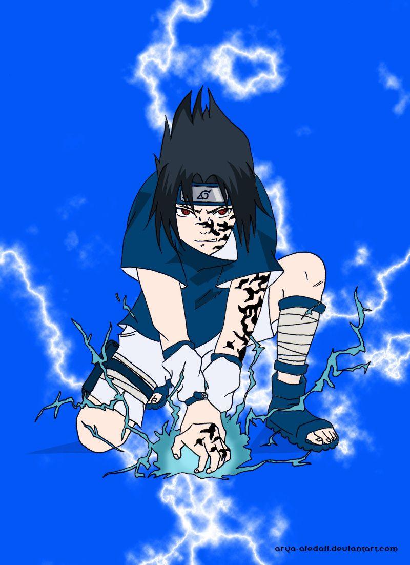 800x1102 Sasuke Uchiha Chidori